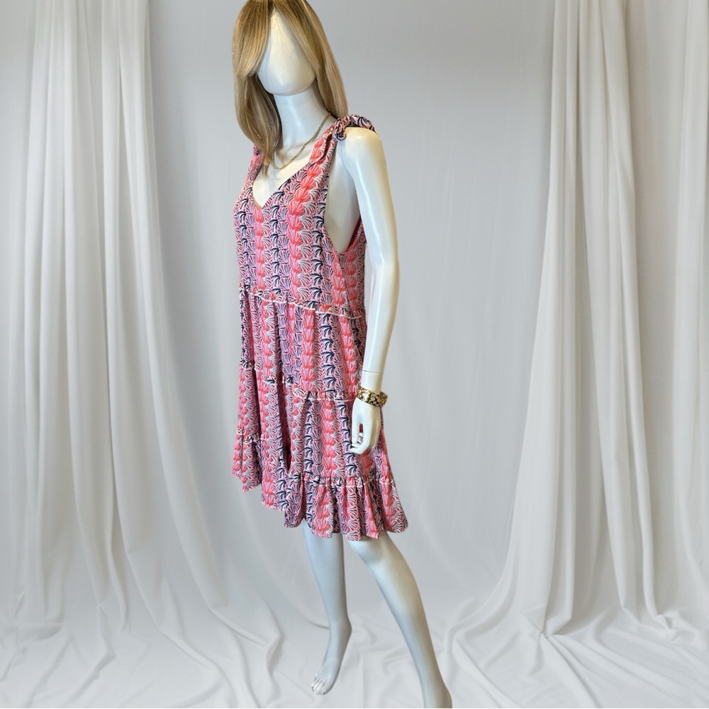 Simply Southern Pink and Purple Midi Dress - Picture 3 of 11